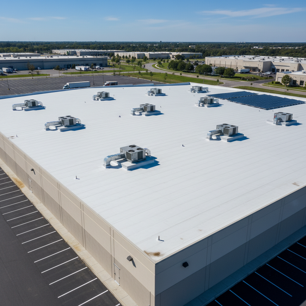 Commercial Flat Roof Installation