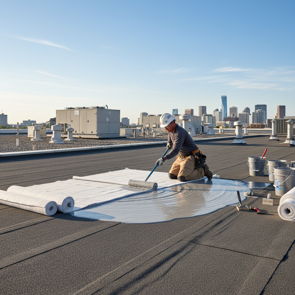 Fabric-Reinforced Roofing